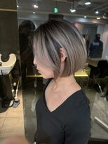 ウィリートーキョー 渋谷(WELLY TOKYO)&nbsp;バレイヤージュ×ボブ/須田