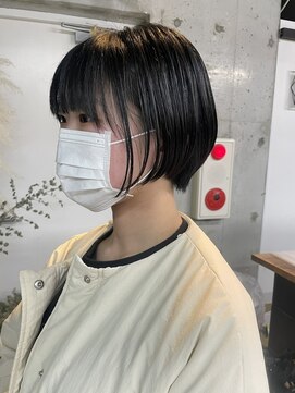 シック(sick) ショートボブ【福岡 パーマ デジタルパーマ 髪質改善】