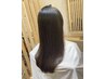 カット+カラー+5ステップトリートメント+マイクロバブル ¥17500~