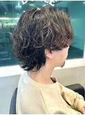 《Agu hair 小木曽》　ミディアム色気パーマ◎