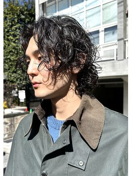 ナループロアオハナ(Nalu pu loa ohana) メンズヘア/メンズウルフパーマ/ウルフパーマ/スパイラルパーマ