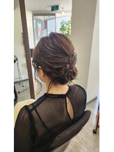 アンジュ(ange) ショートヘアアレンジ