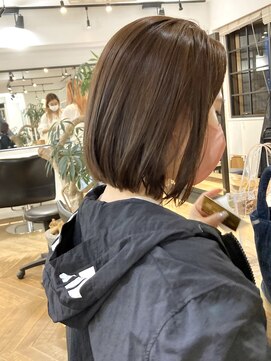 ファイブシーン アオヤマ(5SCENE AOYAMA) 切りっぱなしボブミニボブパーマくびれボブ外ハネボブブリーチ