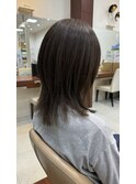 20代30代40代ナチュラルソフトウルフ乾かすだけモカベージュ