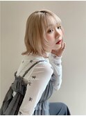ハイトーン×顔周りレイヤー