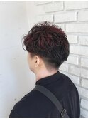 ハイライト/刈り上げ/ツーブロック/フェード/レッド/池袋