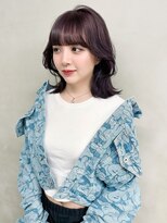 フェブ(fev)&nbsp;［fev_otoha］lavender greige ＋ layer cut