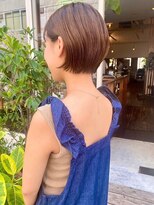 モク 大阪梅田店(MOK) 【フォルムにこだわり】丸みショート