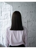 ぱつっとミディアム
