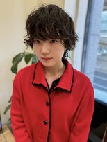 ルアウハク 梅田(LUAU Haku)&nbsp;【REN】ショートウルフパーマ