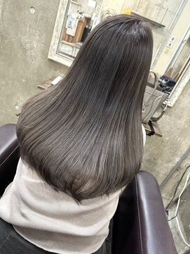ヘアカロン 熊本本店(Hair CALON) グレージュ/透け感カラー