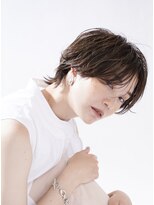 エッジ ヘア メイク(edge hair +make)&nbsp;カット/ショート/ボブ/前髪/顔回り/レイヤー/韓国/柏
