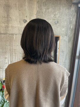 ベルバイヘアスイッチ(by hairswitch) レイヤーボブ/縮毛矯正/オン眉バング