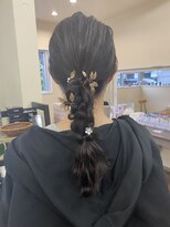 リミットヘアー 大在店(Remit hair)&nbsp;〈山本〉あみおろしアレンジ