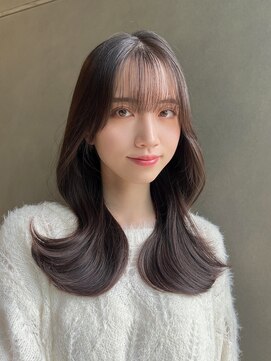 バイオレット 横浜店(Violet) レイヤーカットくびれオリーブブラウン(TO-22)