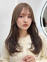 ガーデン 渋谷(GARDEN)&nbsp;ミディアムレイヤー/レイヤーカット/顔まわりカット/ワンカール