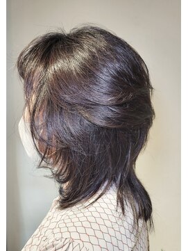 松本平太郎美容室 国立店 セミディレイヤー×クリープパーマ×イノアカラー