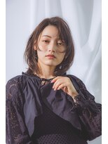 ページボーイ美容室 ニュアンスレイヤーボブ