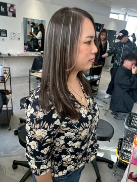 キング 高槻(K!ng) 縮毛矯正髪質改善ハイライトレイヤーカット枚方美容室エクステ