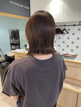 プラグ バイ ネオリーブ(plug by neolive) ミニウルフ×髪質改善[髪質改善/縮毛矯正/韓国]K