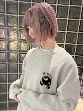 ペレ アネックス 大阪梅田茶屋町店(PELE ANNEX) くびれヘア/アプリコットオレンジ/夏のヘアアレンジ/梅田