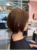 襟足すっきりショート