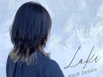 ラキ(Laki)の写真/こだわりの処理剤＋豊富なカラーで、艶を出しながら髪をキレイに魅せていくので、今よりもっと華やかに☆