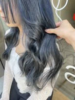 ウタリ(utari)&nbsp;夏のアイスブルーカラー【難波 桜川/ケアブリーチ】