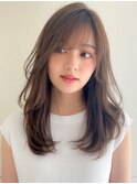 ★レイヤー暗めカラーフェイスフレーミングデザインカラー