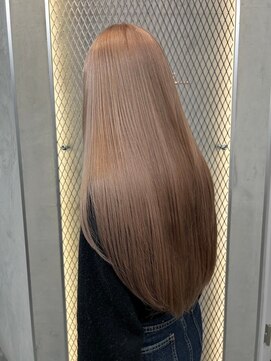 スリーバイベルベット(THREE...by velvet) メルティーベージュ♪ブリーチカラー/ミルクティー/オージュア