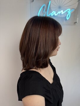 グランツ(GLANZ) GLANZ_ハイライトカラー/くびれヘア/縮毛矯正/