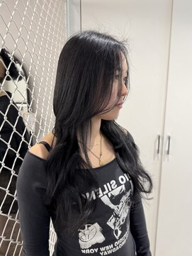 ゼスト 八王子店(ZEST) 【瑠唯】コリアンブラック×レイヤーカット