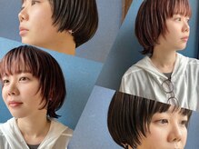 【ショート/ショートボブ/ボブ】を得意とた郡山屈指のカット技術◎クセや生え際に合わせて一人一人にご提案