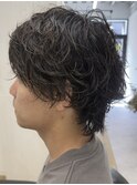 フェザーパーマ/ニュアンスパーマ/韓国マッシュ/錦糸町駅/men's