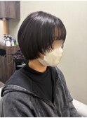 ショートボブレイヤースタイル
