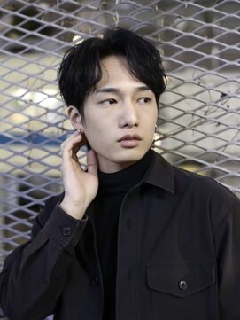 ドットファースト 町田店(dot. 1st) シャドウパーマ/町田/メンズパーマ/メンズサロン/センターパート