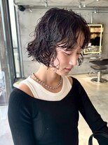 スクリーンギンザメゾン 銀座(SCREEN GINZA MAISON.)&nbsp;黒髪カタログ/クラゲヘアー/オリーブグレー/銀座