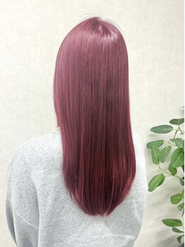 ダメージレスにサラ艶ストレートを叶えるなら《酸性ストレート》★傷みが気になる方、ハイトーンの方にも◎