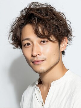 ビフィーノ リルネ フォー メン(Bifino Rilune for men) パーマスタイル