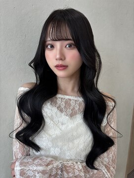 アム 表参道(am) 【暗めカラー】ブルーブラック/黒髪