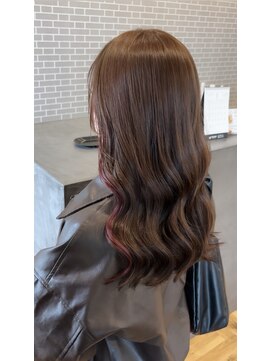 ヘアルーム クオーレ(hair room Cuore) innercolor_pink
