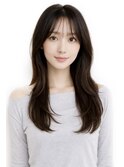 韓国/モテ髪/20代/30代/レイヤー/シースルー