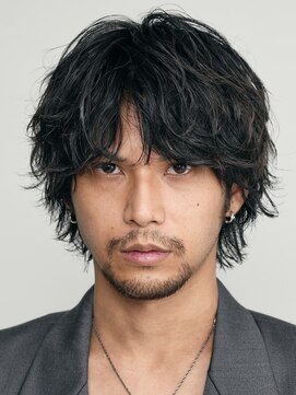 フィフス 神南(fifth) 原宿メンズパーマシャドウパーマシースルーマッシュウルフゆるめ