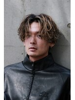 ラクーントウキョウ(RACCOON.TOKYO)&nbsp;【大人シャドウ】ツイストシャドパーマ　センターパート