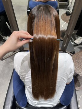 ヘアサロン エン(hair salon en.) 自然にまとまる、やわらかストレート