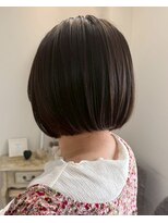 ロッカ(ROCCA)&nbsp;ぱつっとミニボブ×ツヤブラウン