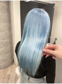 アイスブルー/ペールブル 透明感ハイトーン