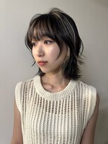 イェン(Yen.) ハイライトカラーデザインカラーミックスカラーレイヤーボブ