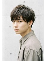 アルバ ヘアリゾート(ALBA)&nbsp;MEN’S/リバースセンターパート/ニュアンスパーマ/三鷹