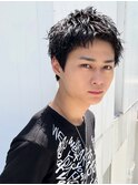 スパイキーショート/メンズショート/メンズカット/短髪/代官山